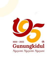 Logo Hari Jadi Gunungkidul ke-195, Inilah Bentuk, Tema, dan Maknanya !